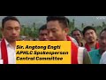 sixth schedule awareness campaign sir. angtong engti aphlc spokesperson central committee