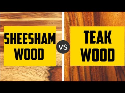 What is Sheesham wood used for?