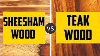 Sheesham Wood vs Teak Wood | Which One Is Best Wood For Furniture ? Rosewood Furniture in Hindi