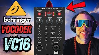 Behringer Vocoder VC16 Become Daft Punk for $99 | THAT SYNTH SHOW