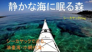 シーカヤックVlog　静かな海に眠る森