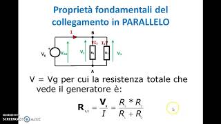 Resistenze in parallelo