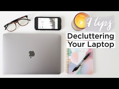 HOW TO DECLUTTER YOUR LAPTOP  | digital minimalism