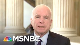 John McCain Gives Morning Joe A Special 10th Message | Morning Joe | MSNBC