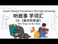 【听故事，学词汇】28 Learn Chinese Through Stories, Enhance Chinese Listening and Vocabulary 提高中文听力  #学中文