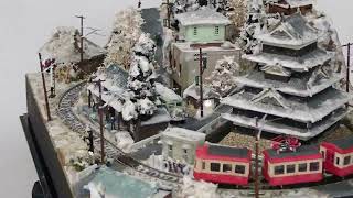 Nagano Travels - Winter Scenery : Yoshiaki Ishikawa, Diorama art work 1:150