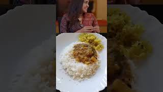 ചോറ്, സാമ്പാർ, ക്യാബേജ് തോരൻ 😋| Lunch