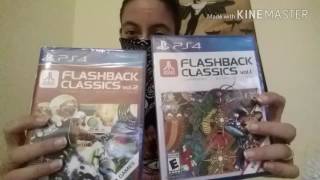 Unboxing: Atari Flashbacks Vol. 1 & 2 (PS4)
