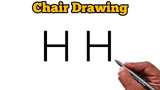Chair Drawing Easy | Chair Drawing for beginners