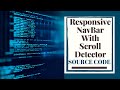 Great stuff to add to your website (scroll indicator - fixed social media icons - responsive NavBar)