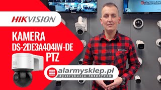 Jaką wybrać kamerę z mikrofonem i głośnikiem? Obrotowa 4MP Hikvision DS-2DE3A404IW-DE - Vlog #059