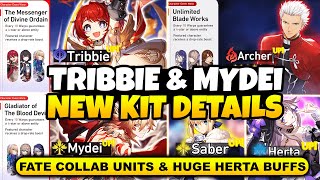 NEW UPDATE! TRIBBIE \u0026 MYDIE KIT INFO | FATE COLLAB CHARACTERS \u0026 HUGE HERTA BUFFS | Honkai Star Rail