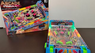 Electronic Arcade Pinball game Unboxing \u0026 Review