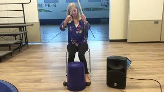 Pompeii Bucket Drumming Routine