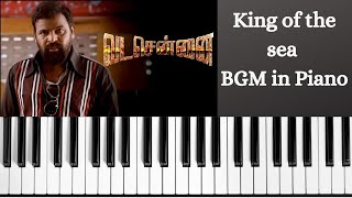 King of the sea BGM in piano | Dhanush, Aishwariya Rajesh, Ameer | Vadachennai | Carwyn Piano |