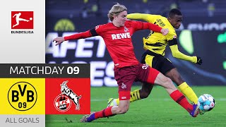 Haaland Miss & Skhiri Brace to Shock BVB | Dortmund - 1. FC Köln | 1-2 | All Goals | Matchday 9