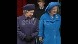 King Charles III and his beloved Mother Queen Elizabeth ll @yourmajesty-v4t #elizabethll