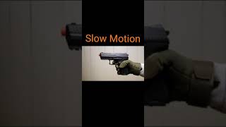 Slow Motion P30 Airsoft Electric Blowback Pistol ASMR