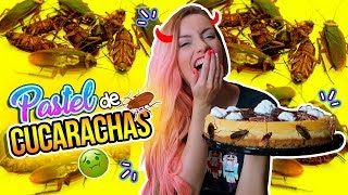BROMA con PASTEL de CUCARACHAS!! ASQUEROSO! | Katie Angel