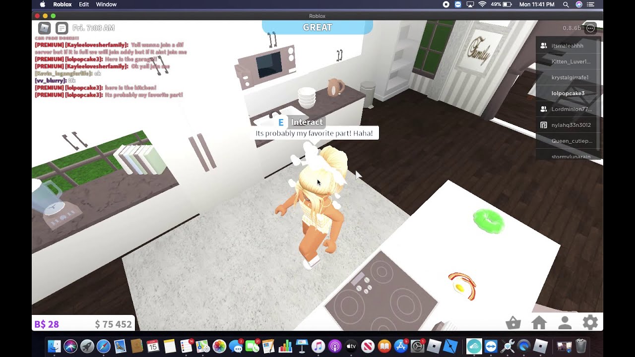 First Bloxburg Video House Tour Youtube