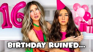 i STARTED A FiGHT On My SiSTERS 16th BiRTHDAY AGAiN... *went wrong*