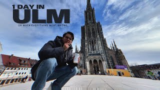 First Travel Vlog | Nothing Went as Planned! | ULM GERMANY