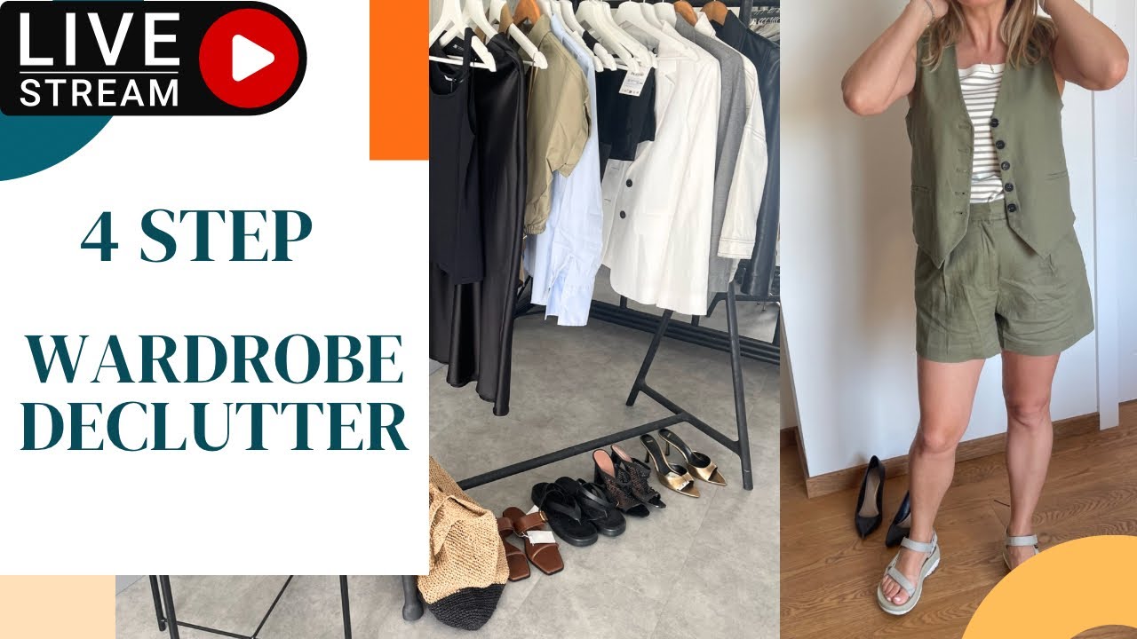 Livestream Wardrobe Declutter Youtube