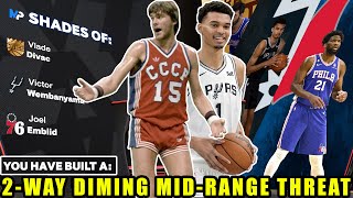 THIS 7'3 2-WAY DIMING MID-RANGE THREAT WITH HOF DIMER & ELITE CONTACTS IS OVER POWERED IN NBA 2K24!