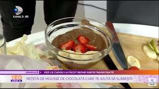 Teo Show (18.02.2022) - Reteta de mousse de ciocolata care te ajuta sa slabesti! Cum se prepara?
