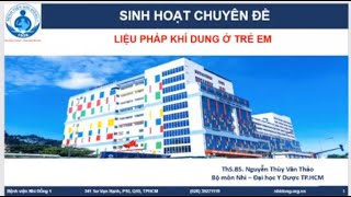 Liệu pháp khí dung ở trẻ em