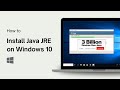 How to Install Java JRE (Java Runtime Environment) on Windows 10