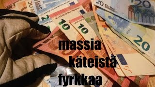 Vaihdoin 1 euron, 400 euroksi näin.Pienestä kasvaa iso