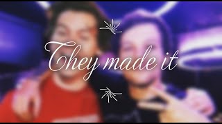 Harry and Louis | They made it | Obviously Louis