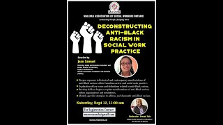 ABR- Deconstructing Anti-Black Racism in Social Work Practice by Jean Samuel