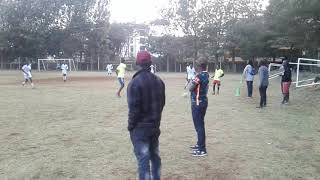 Ongata Senior School -Football Team In Action.