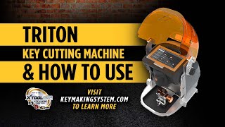 Triton Key Cutting Machine & How To Use