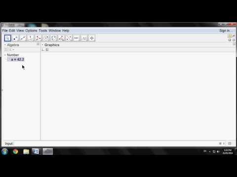 Find mean, mode, median in Geogebra (9th Practical for Xth ICT) Find mean, mode, median in Geogebra (9th Practical for Xth ICT)