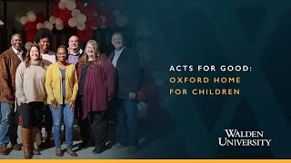 Helping Communities Thrive | Acts for Good | Walden University