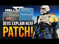 Helldivers 2 - CEO Speaks on Backlash, Hotfix Patch & Nerf!