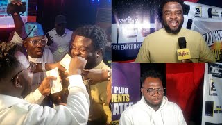 WATCH AS AREMU AFOLAYAN \u0026YEMI ELESHO BATTLE FOR BEST MAN OF THE NIGHT @BABA T MOVIE PREMIERE