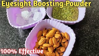 Badam Saunf Mishri Powder | Eye Sight Boosting Remedy | Home Remedy to Improve Eye Sight