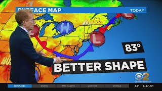 New York Weather: CBS2's 7/10 Saturday Morning Update