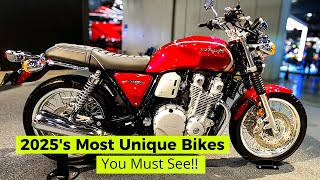 2025's The 20 Most Unique Production Motorcycles