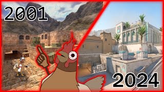 CS2 Map Evolution