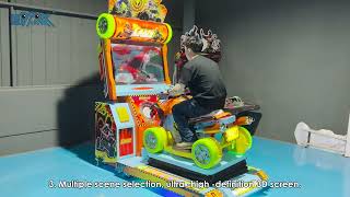 EPARK Full Motion Crazy Four Wheel Drive 42 inch  All Hardware Racing Simulator Game Arcade Machine