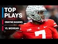 Top Plays: Dwayne Haskins Tosses Five TDs in Win Over Michigan | Ohio State | Big Ten Football