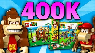 Building LEGO DK until we hit 400K!!! 🎉🦧 (Name Reveal)
