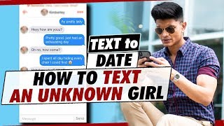 How to TALK to an UNKNOWN GIRL on INSTAGRAM | TEXTING GAME 101 - From NUMBER to DATE in EASY STEPS