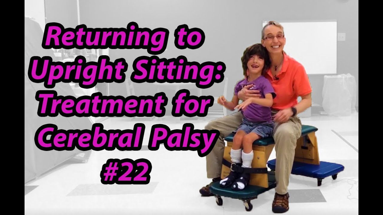 #22 Sitting Leaning Forward To Upright Sitting: Exercises For A Child ...