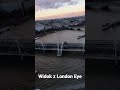 widok z london eye travel london londoneye